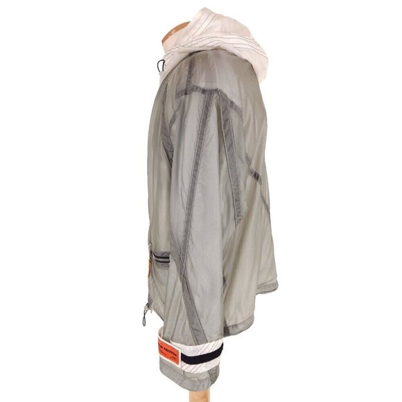 Heron Preston Exclusive Jump Jacket XXS Oversized Unisex Gray NWT Grail! - Picture 5 of 16